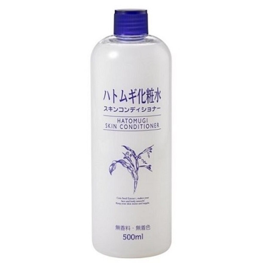 Hatomugi Skin Conditioner Lotion (Light & Non-Sticky Formula + Hydrate Skin) 500ml