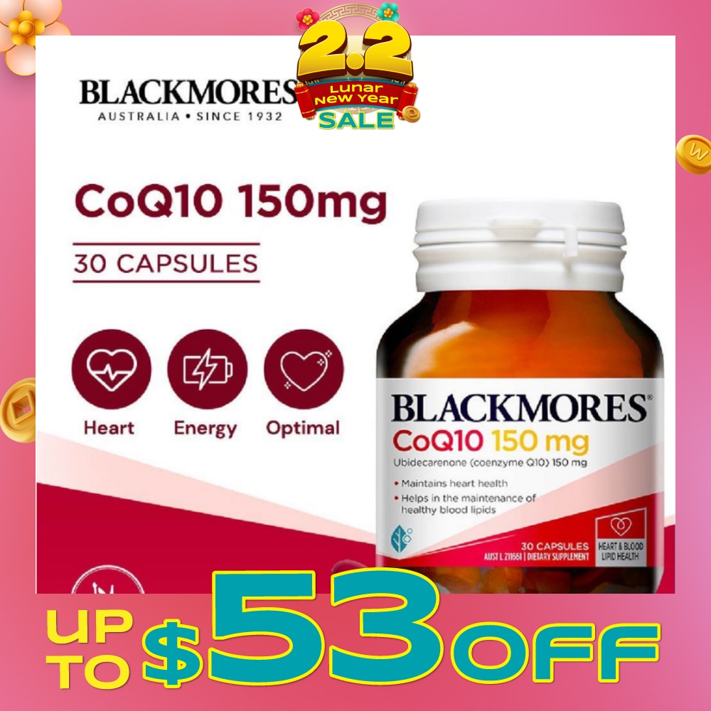 CoQ10 150mg Capsules 30s<BR>
