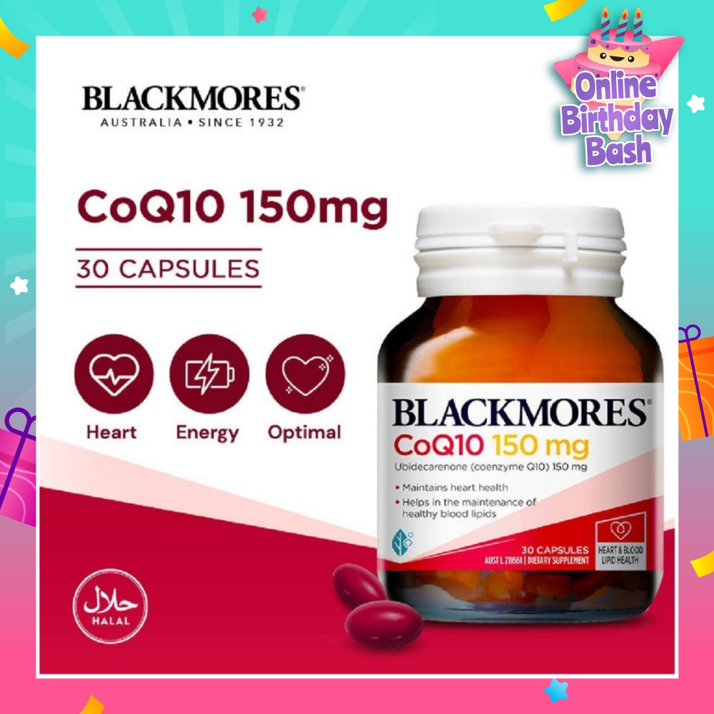 CoQ10 150mg Capsules 30s