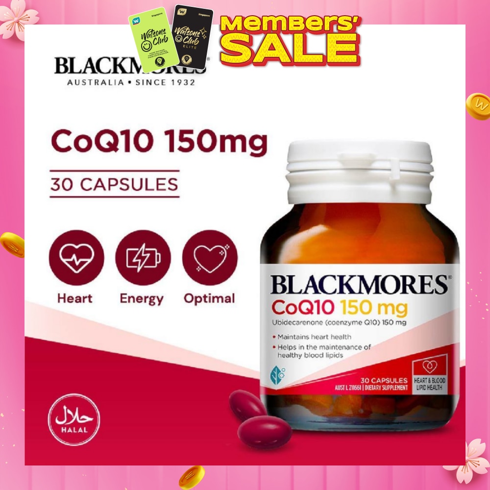 CoQ10 150mg Capsules 30s<BR>