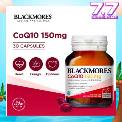 BLACKMORES CoQ10 150mg Capsules 30s