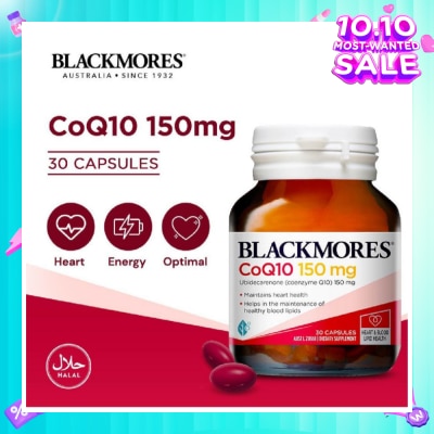 BLACKMORES CoQ10 150mg Capsules 30s