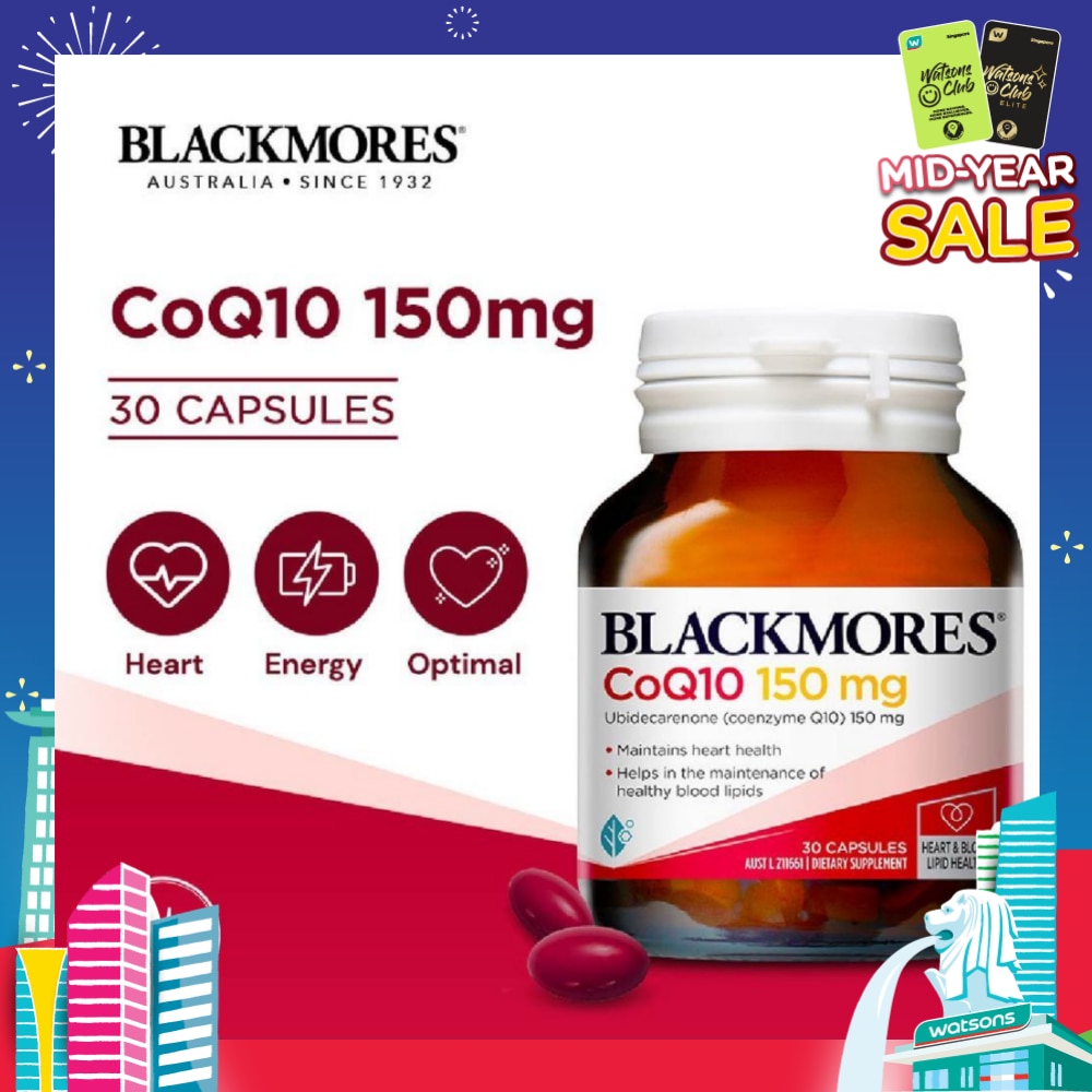 CoQ10 150mg Capsules 30s<BR>