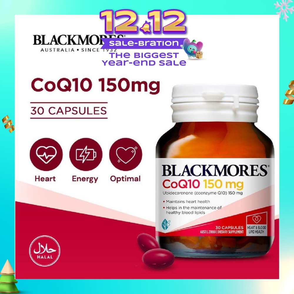 CoQ10 150mg Capsules 30s<BR>