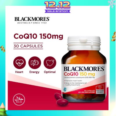 BLACKMORES CoQ10 150mg Capsules 30s