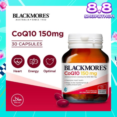 BLACKMORES CoQ10 150mg Capsules 30s