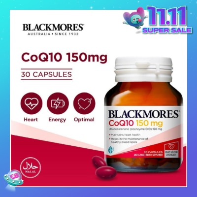 BLACKMORES CoQ10 150mg Capsules 30s