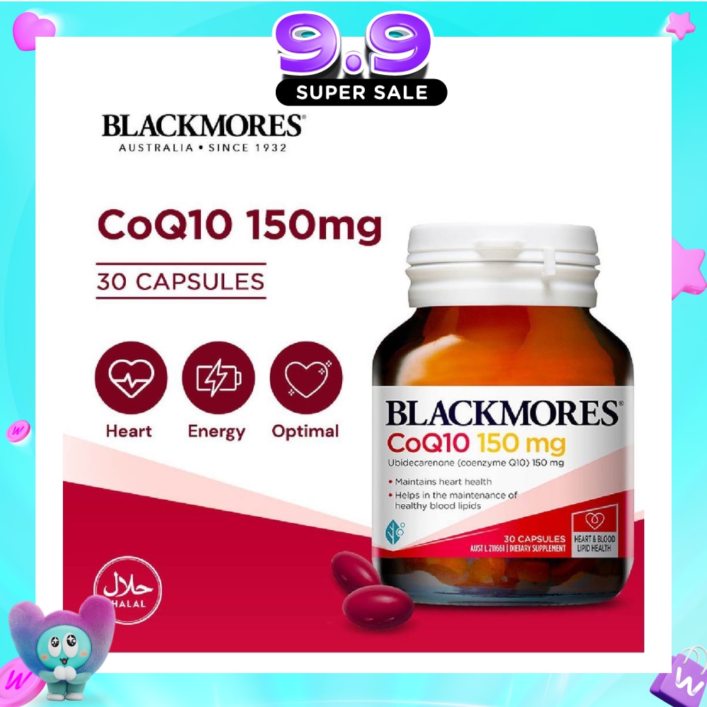 CoQ10 150mg Capsules 30s<BR> image