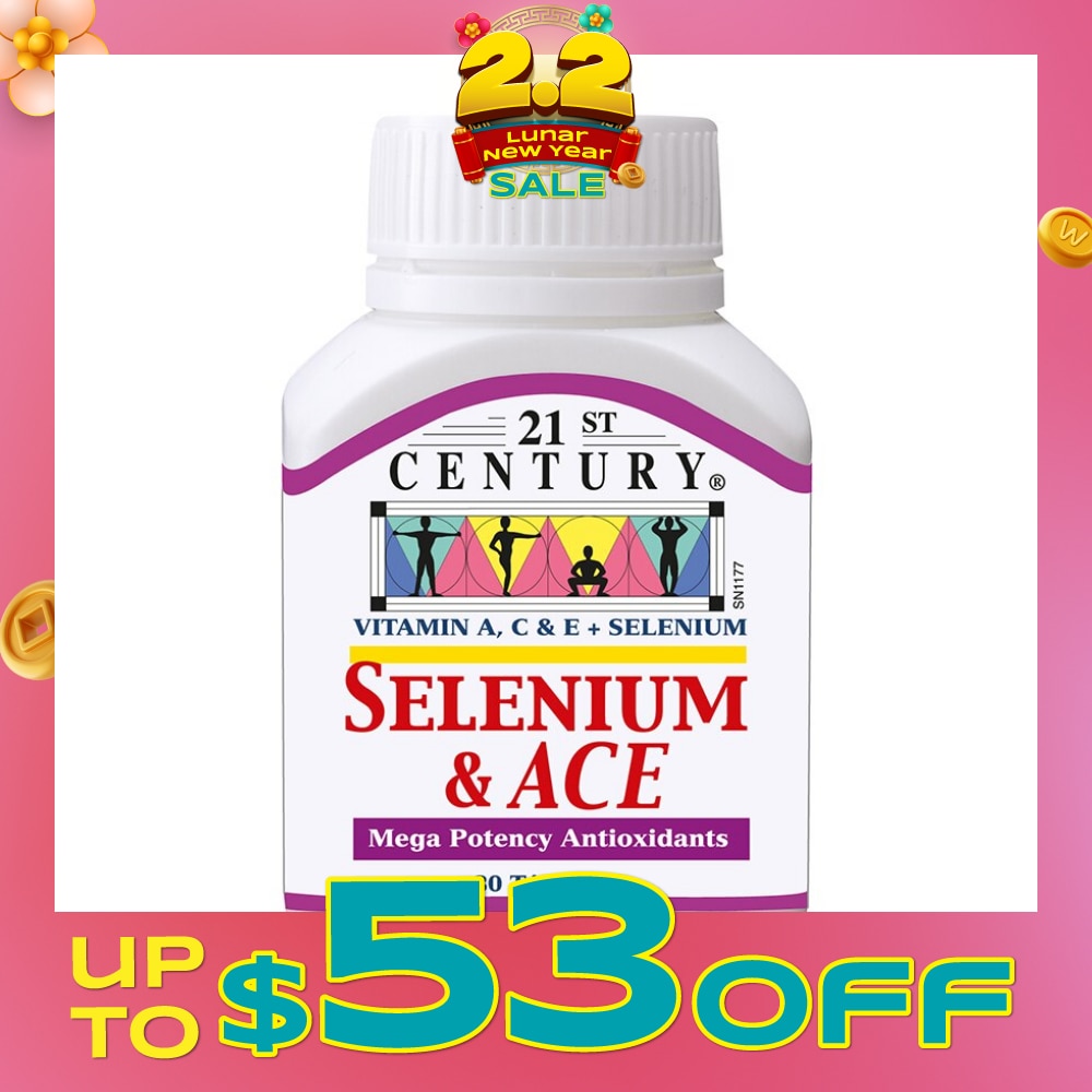 Healthcare Selenium & ACE Mega Potency Antioxidants Tablets (Protect from Free - Radicals) 30s