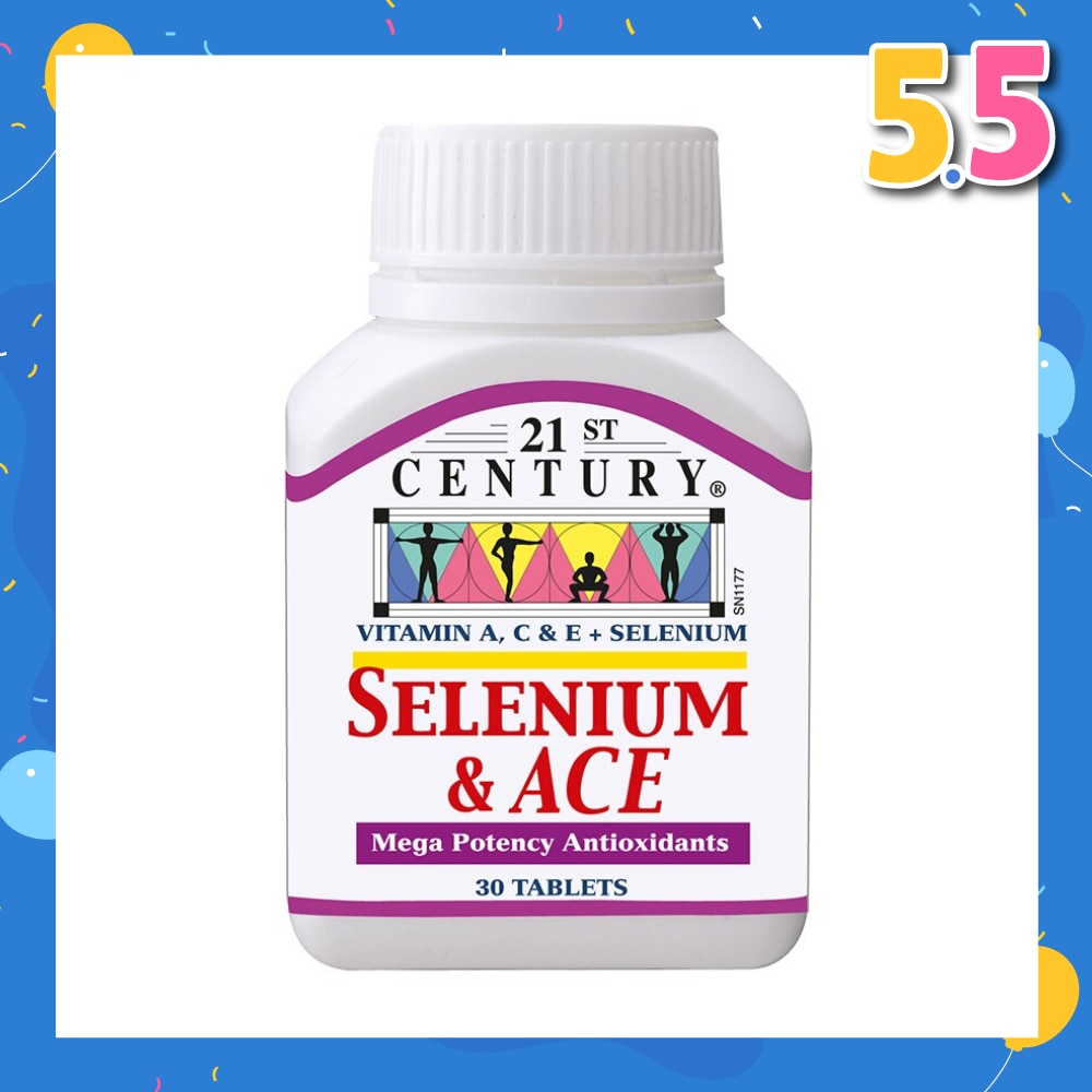 Healthcare Selenium & ACE Mega Potency Antioxidants Tablets (Protect from Free - Radicals) 30s