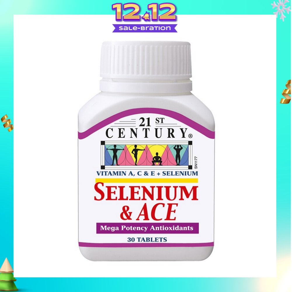 Healthcare Selenium & ACE Mega Potency Antioxidants Tablets (Protect from Free - Radicals) 30s