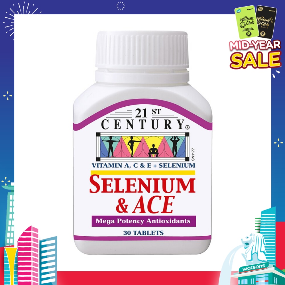 Healthcare Selenium & ACE Mega Potency Antioxidants Tablets (Protect from Free - Radicals) 30s