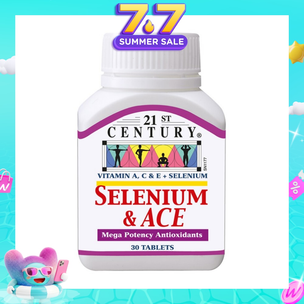 Healthcare Selenium & ACE Mega Potency Antioxidants Tablets (Protect from Free - Radicals) 30s