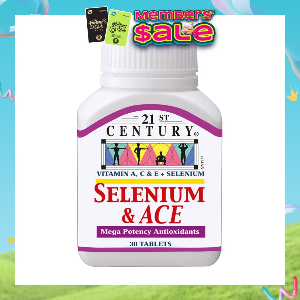 Healthcare Selenium & ACE Mega Potency Antioxidants Tablets (Protect from Free - Radicals) 30s