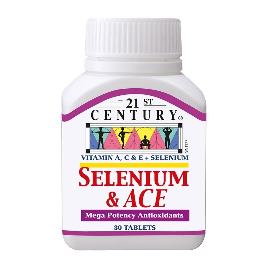 Healthcare Selenium & ACE Mega Potency Antioxidants Tablets (Protect from Free - Radicals) 30s