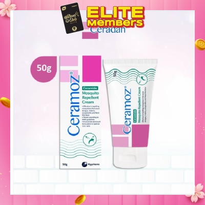 CERADAN CERAMOZ Mosquito Repellent Cream (Protect & Moisturize + With 10% Deet + 3:1:1 Ceramide-dominant) 50g