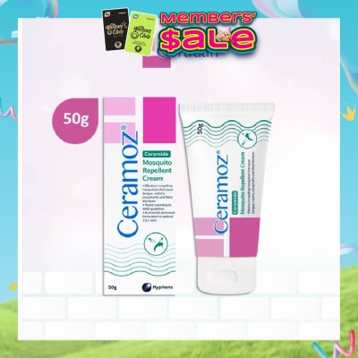 CERADAN - CERAMOZ Mosquito Repellent Cream (Protect & Moisturize + With 10% Deet + 3:1:1 Ceramide-dominant) 50g