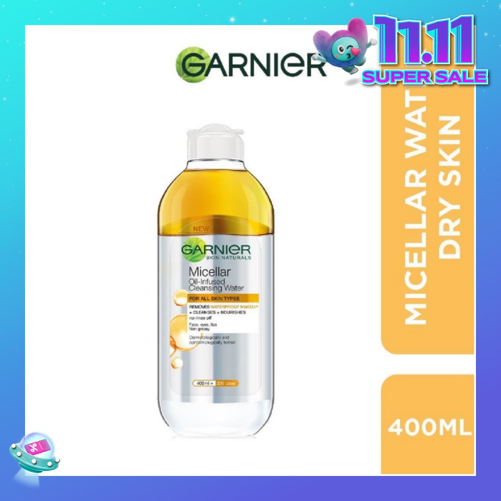 All-in-1 Micellar Cleanser & Makeup Remover (For Dry Skin & Waterproof Makeup) 400ml