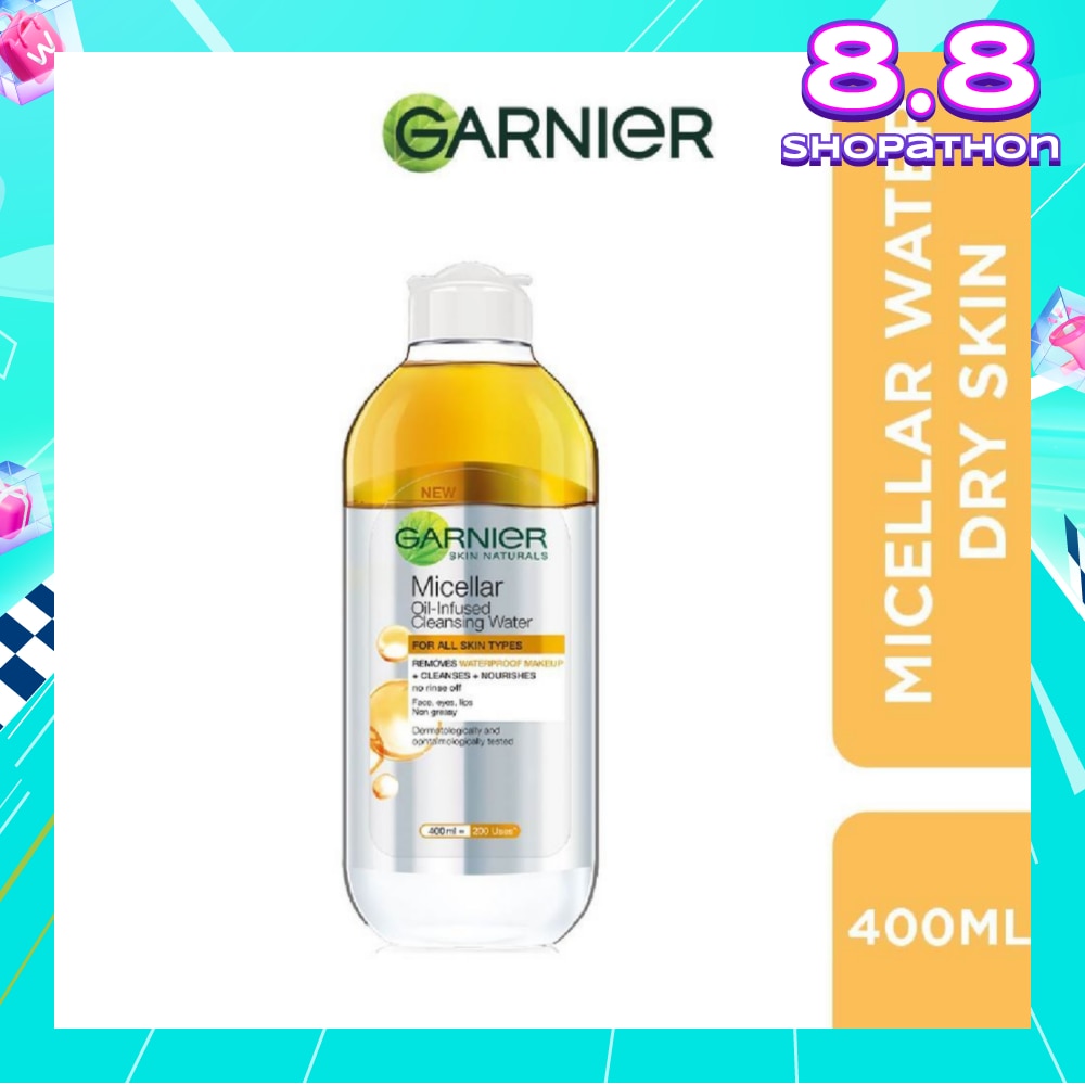 All-in-1 Micellar Cleanser & Makeup Remover (For Dry Skin & Waterproof Makeup) 400ml