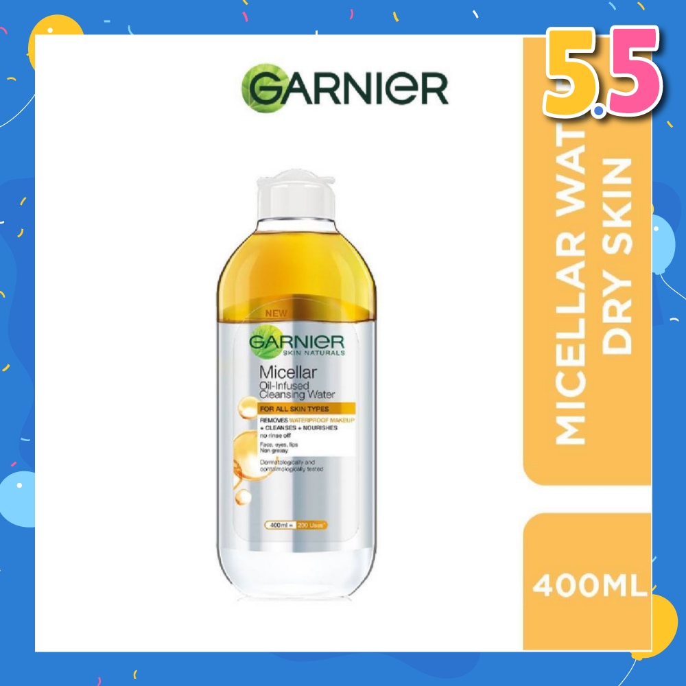 All-in-1 Micellar Cleanser & Makeup Remover (For Dry Skin & Waterproof Makeup) 400ml