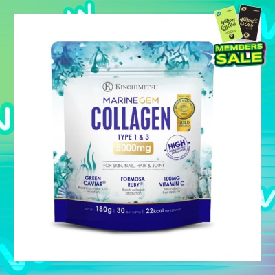 KINOHIMITSU Marine Collagen 5000mg (Ageing) 180g