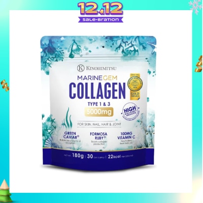 KINOHIMITSU Marine Collagen 5000mg (Ageing) 180g