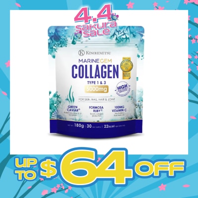 KINOHIMITSU - Marine Collagen 5000mg (Ageing) 180g
