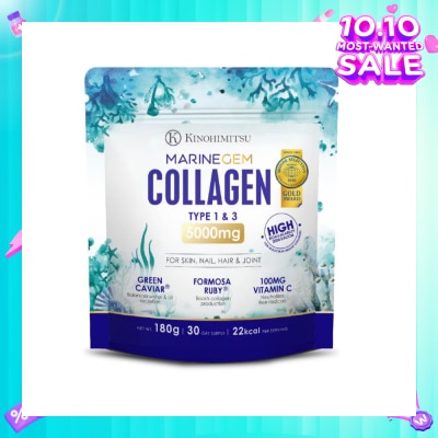 KINOHIMITSU Marine Collagen 5000mg (Ageing) 180g