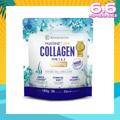 KINOHIMITSU Marine Collagen 5000mg (Ageing) 180g