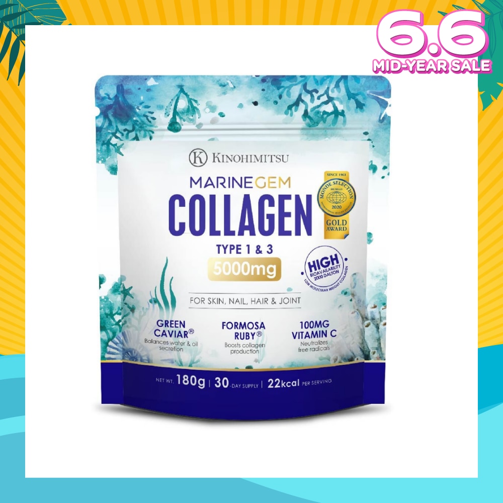 Marine Collagen 5000mg (Ageing) 180g