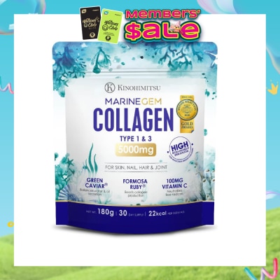 KINOHIMITSU - Marine Collagen 5000mg (Ageing) 180g
