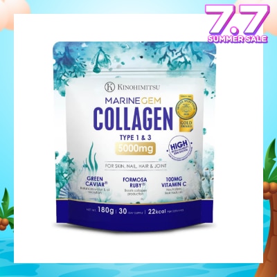 KINOHIMITSU Marine Collagen 5000mg (Ageing) 180g