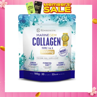 KINOHIMITSU Marine Collagen 5000mg (Ageing) 180g