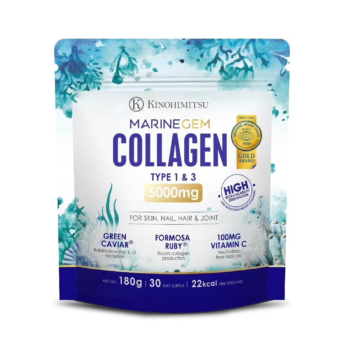 Marine Collagen 5000mg (Ageing) 180g