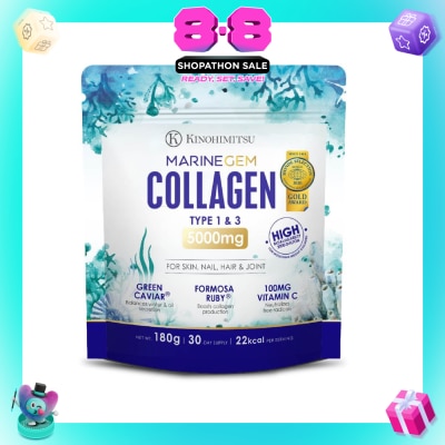 KINOHIMITSU - Marine Collagen 5000mg (Ageing) 180g
