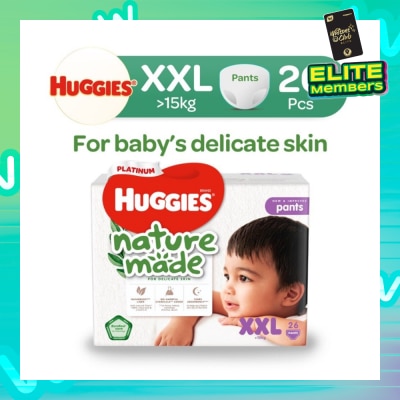 HUGGIES Platinum Naturemade Pants XXL 26s