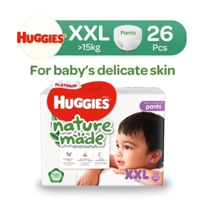 HUGGIES Platinum Naturemade Pants XXL 26s