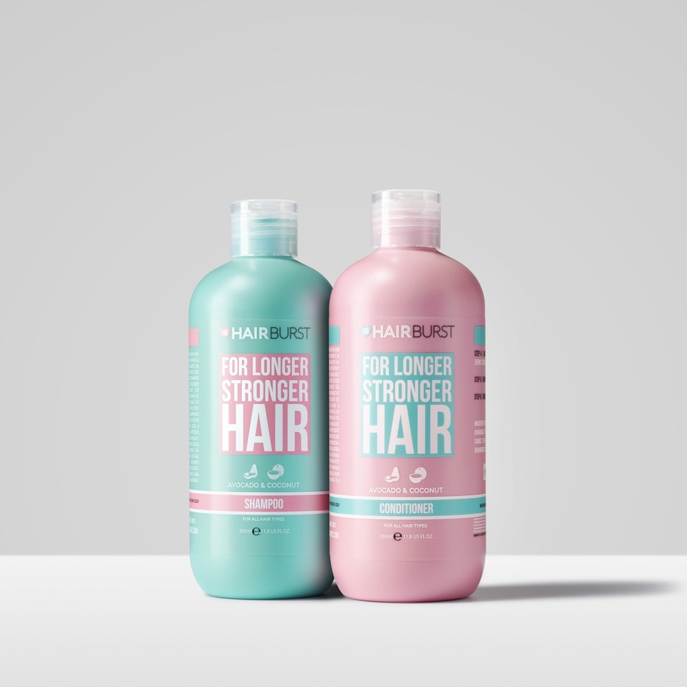 For Longer Stronger Hair Avocado & Coconut Packset (Shampoo 350ml & Conditioner 350ml) 1s