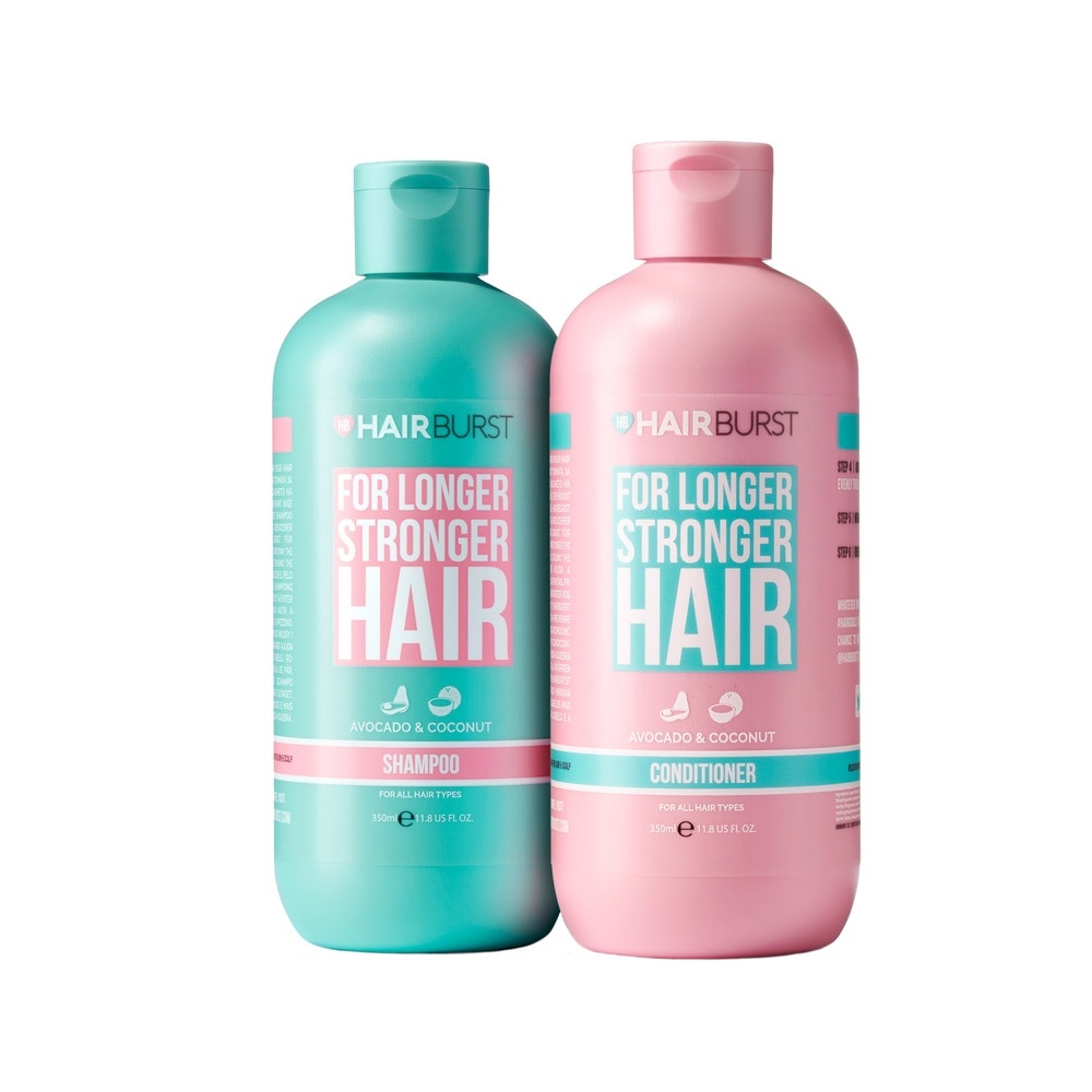 For Longer Stronger Hair Avocado & Coconut Packset (Shampoo 350ml & Conditioner 350ml) 1s