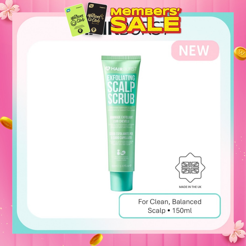 Hairburst Exfoliating Scalp Scrub 150ml