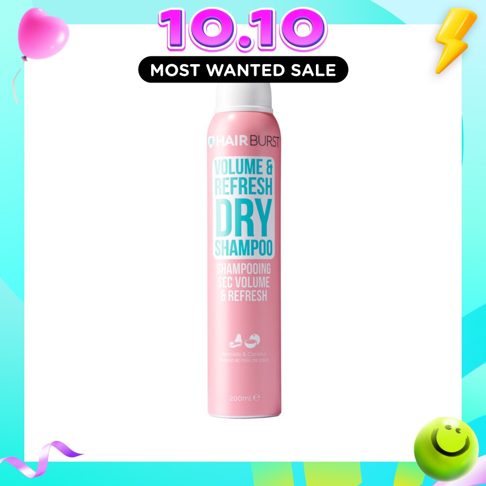 Volume & Refresh Dry Shampoo Avocado & Coconut (Paraben & Silicone Free) 200ml (Expiry: Feb`2027) image