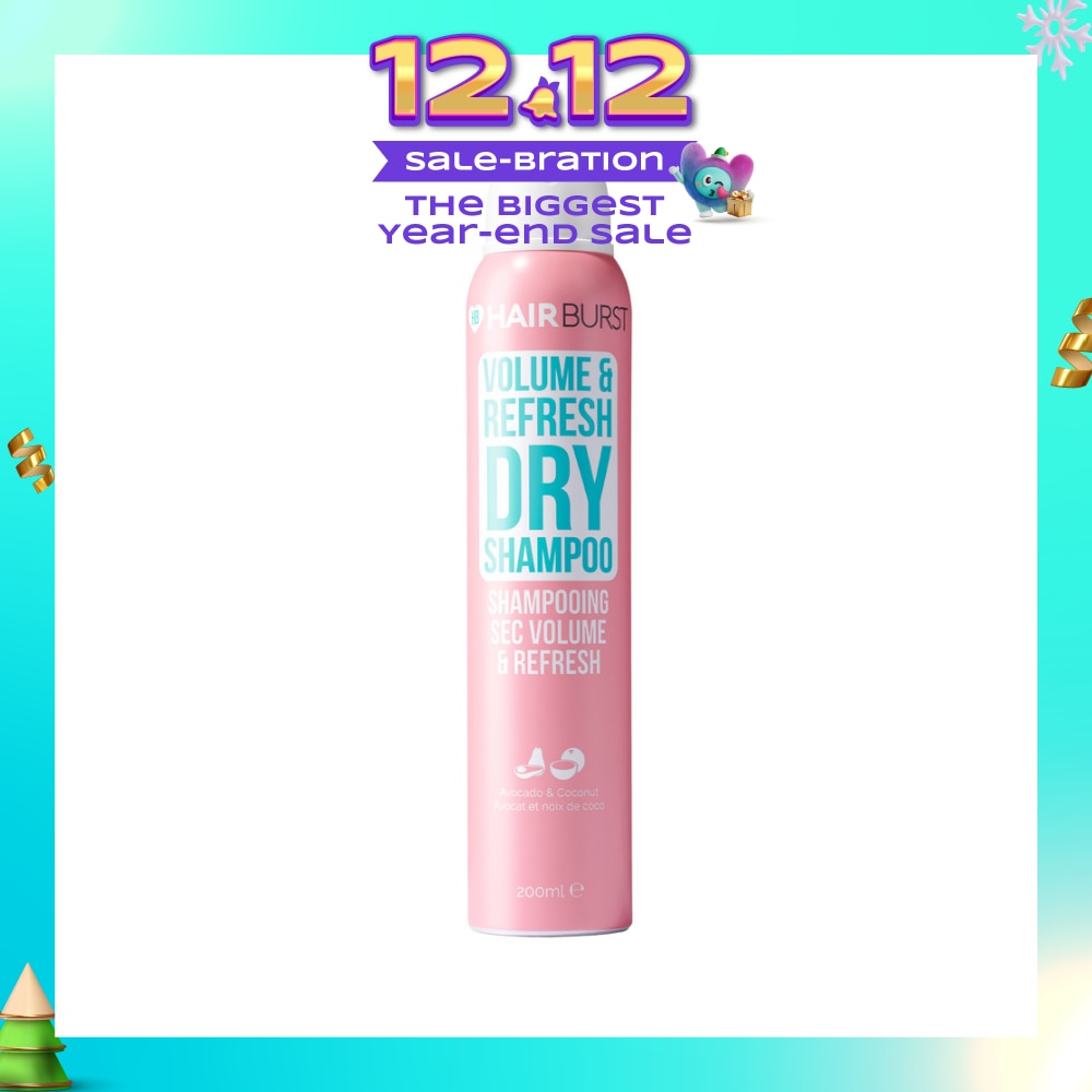 Volume & Refresh Dry Shampoo Avocado & Coconut (Paraben & Silicone Free) 200ml