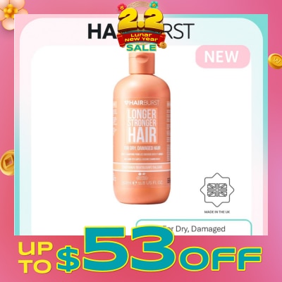 HAIRBURST Longer Stronger Hair For Dry & Damaged Hair Conditioner 350ml