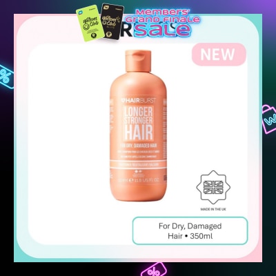 HAIRBURST Longer Stronger Hair For Dry & Damaged Hair Conditioner 350ml