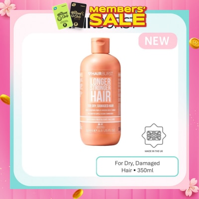 HAIRBURST Longer Stronger Hair For Dry & Damaged Hair Conditioner 350ml