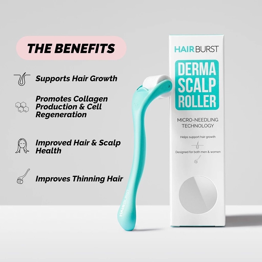 Micro-Needling Derma Scalp Roller 1s