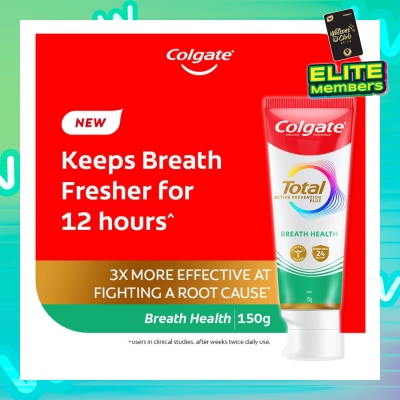 COLGATE Total Active Prevention Plus Breath Health 150g