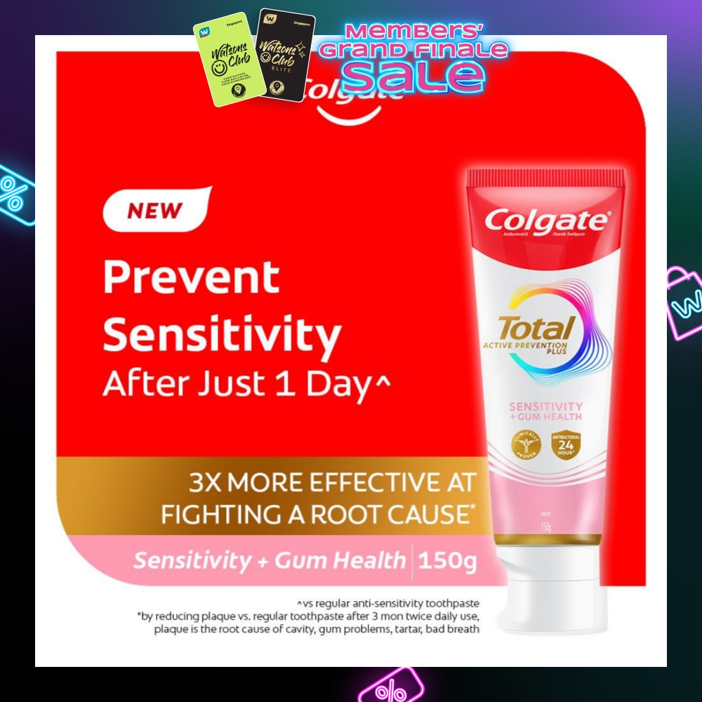 Total Active Prevention Plus Sensitivity + Gum Health 150g