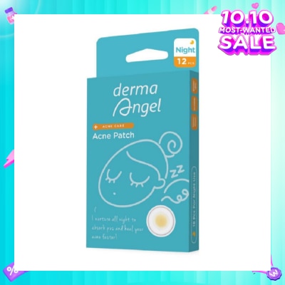 DERMA ANGEL Acne Patch Night 12s