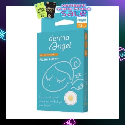 DERMA ANGEL Acne Patch Night 12s